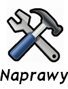 obrazek z narzędziami - logo działu naprawy, naprawiam sprzęt